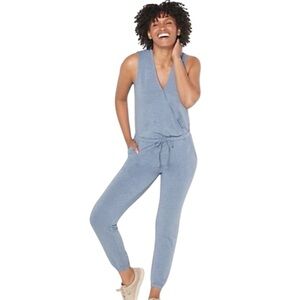 Barefoot Dreams Malibu Collection Luxe Lounge Sleeveless Jumpsuit size 3X